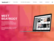 Tablet Screenshot of beatroot.com